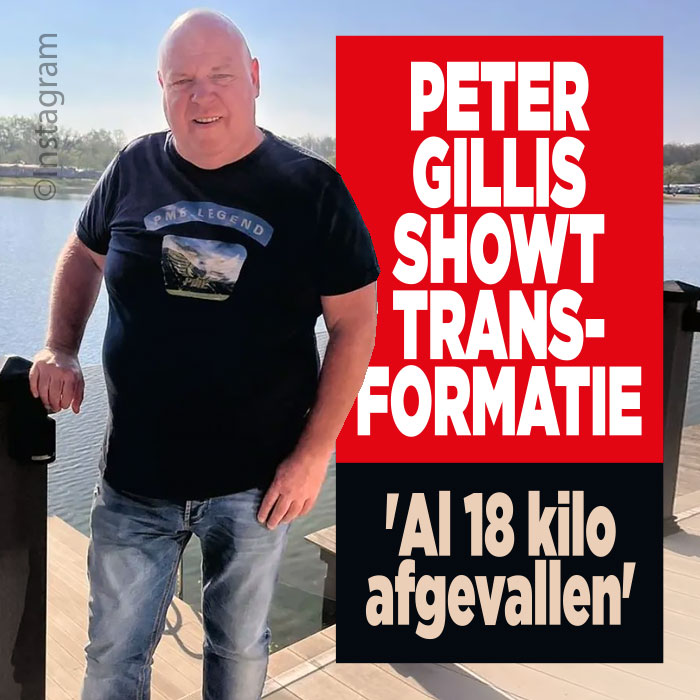 Peter Gillis is al 18 kilo kwijt
