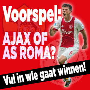 Wint Ajax? Ja of Nee?
