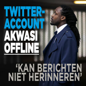 Twitteraccount Akwasi offline