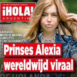 Prinses Alexia gaat wereldwijd viraal