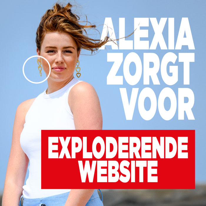 Alexia zorgt voor exploderende website