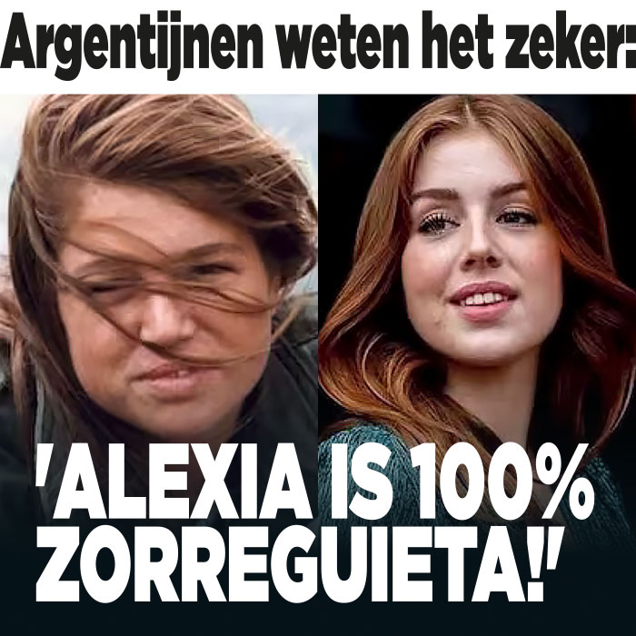 Argentijnen weten het zeker: &#8216;Alexia is 100% Zorreguieta!&#8217;