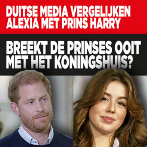 Duitse media vergelijken Alexia met prins Harry: &#8216;Breekt de prinses ooit met het koningshuis?&#8217;