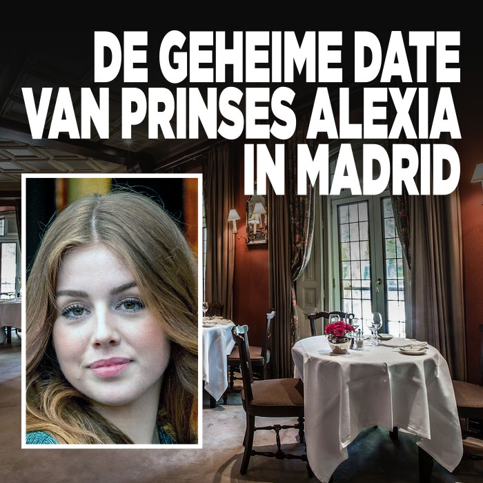 De geheime date van prinses Alexia in Madrid