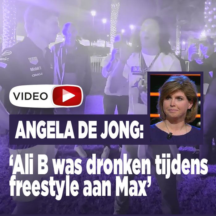 Ali B dronken met Max Verstappen