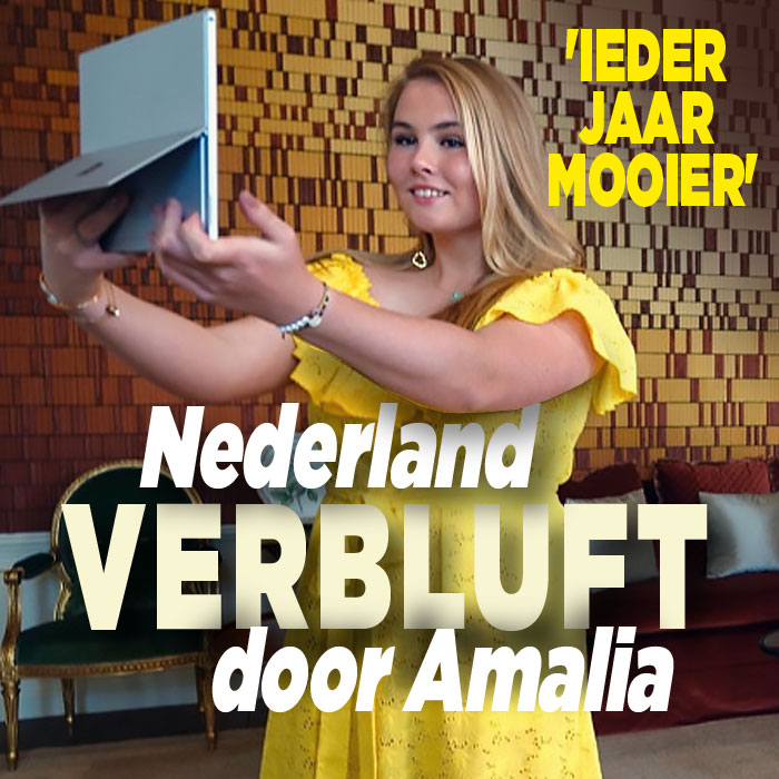 Amalia verbluft Nederland met uitstraling