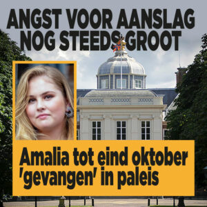 Angst voor aanslag nog steeds groot: Amalia tot eind oktober &#8216;gevangen&#8217; in paleis