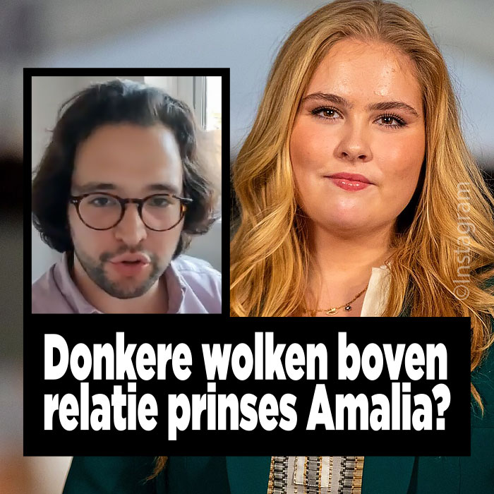 Donkere wolken boven relatie Amalia en Boris?