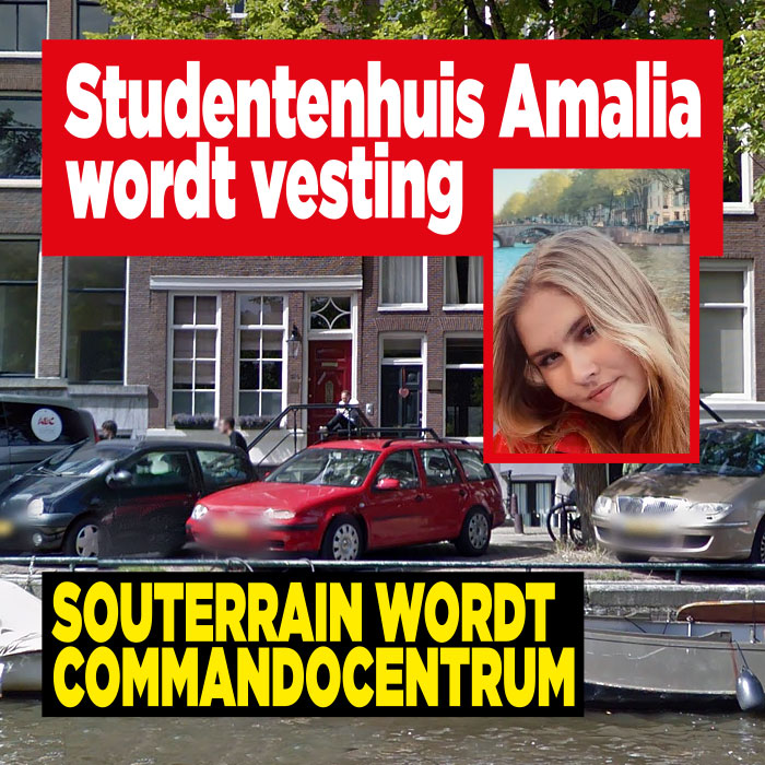 Studentenhuis Amalia wordt vesting: &#8216;Souterrain wordt commandocentrum&#8217;