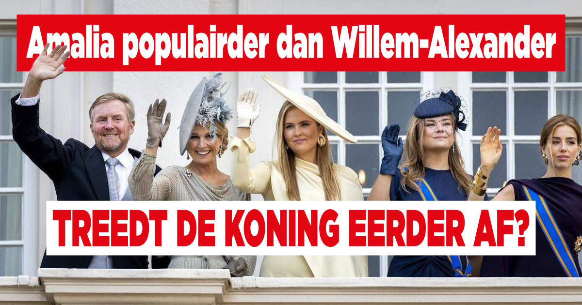 Dieptepunt voor Willem-Alexander
