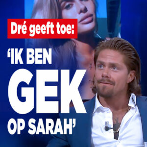 Dre Hazes geeft relatie met Sarah van Soelen toe