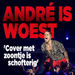 André reageert woest op cover Privé