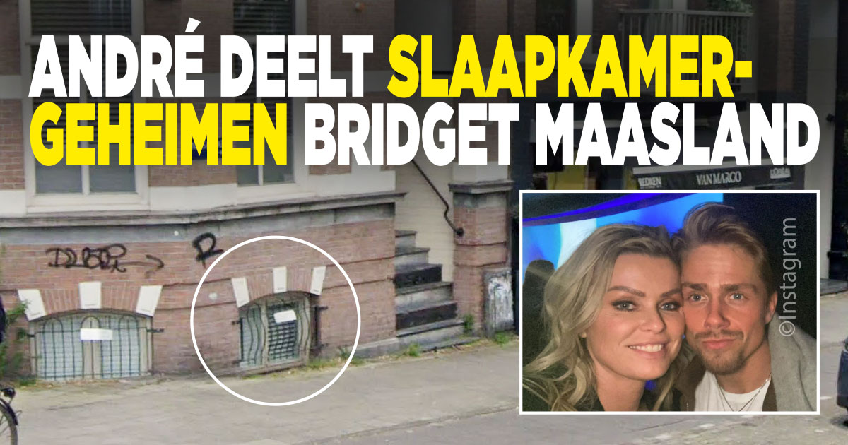 André deelt slaapkamergeheim Bridget