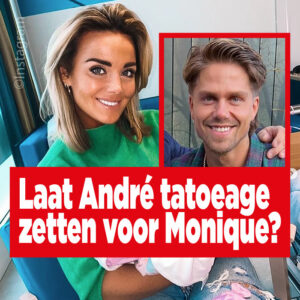 Laat André tatoeage zetten voor Monique?