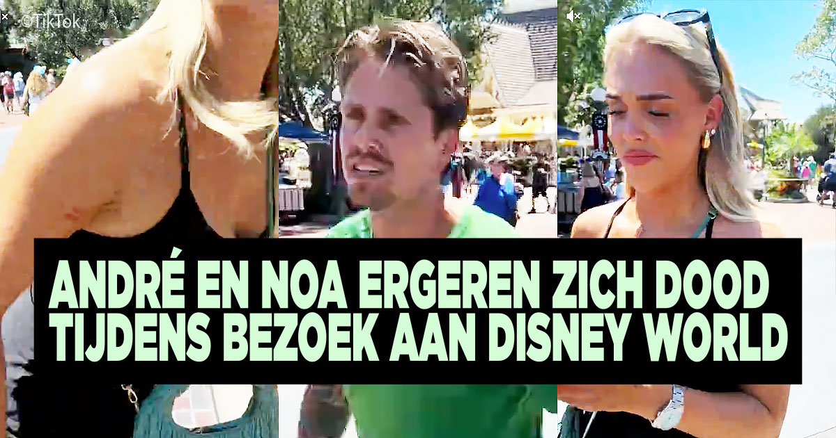 Andre en Noa ergeren zich bij Disney