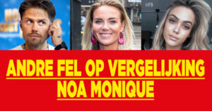 André Hazes fel op vergelijking Noa Monique