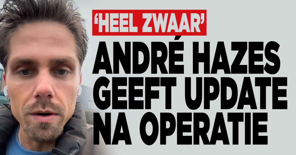 André heeft pijnlijke neus