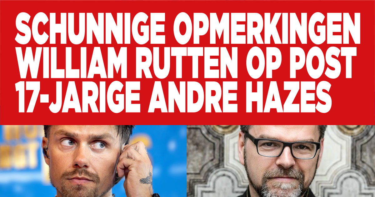 Ranzige opmerkingen van William op post van André