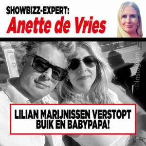 Showbizz-expert Anette de Vries: Lilian Marijnissen verstopt buik én babypapa!