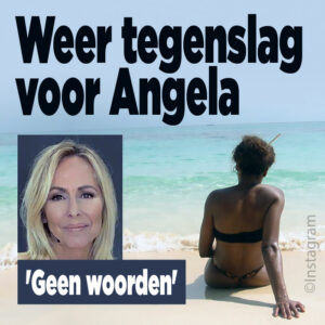 Weer tragedie voor Angela Groothuizen