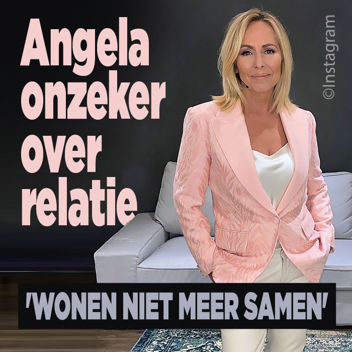 Twijfelt Angela Groothuizen over relatie? &#8216;Misschien gaan we wel uit elkaar’