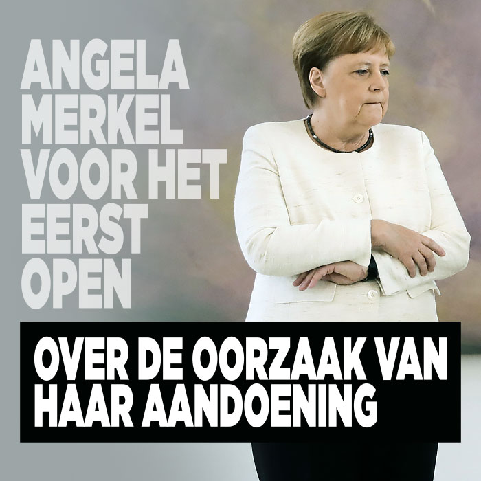 Angela Merkel open over haar 'trillen'