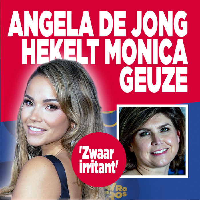Angela de Jong hekelt Monica Geuze: &#8216;Zwaar irritant&#8217;