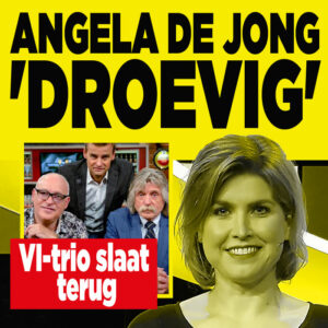 VI-trio verklaart Angela de Jong oorlog: &#8216;Maken er kapot&#8217;
