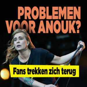 Fans trekken zich terug: problemen voor Anouk?