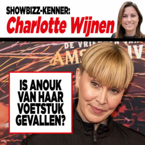Showbizz-kenner Charlotte Wijnen: &#8216;Is Anouk van haar voetstuk gevallen?&#8217;