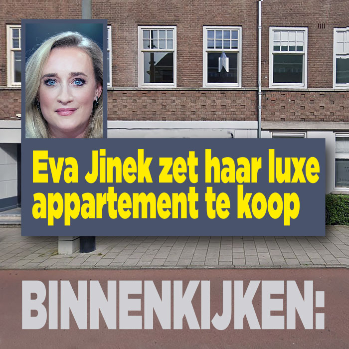 Binnenkijken: Eva Jinek zet haar luxe appartement te koop