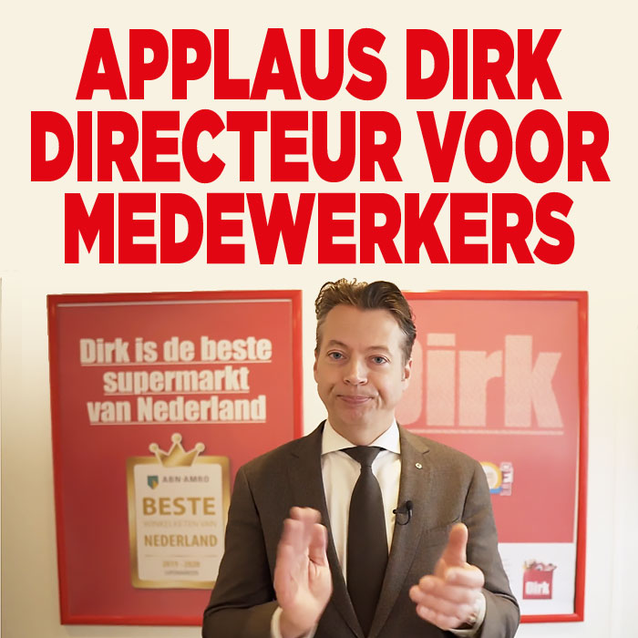 Applaus Dirk van den Broek-directeur voor 13.000 medewerkers