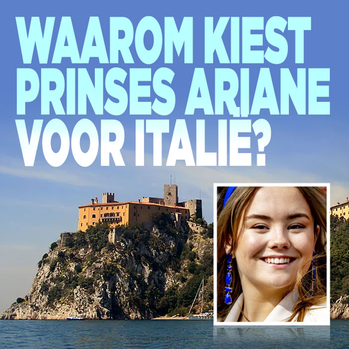 Waarom kiest prinses Ariane voor Italië?