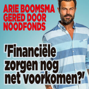 Arie Boomsma gered door noodfonds