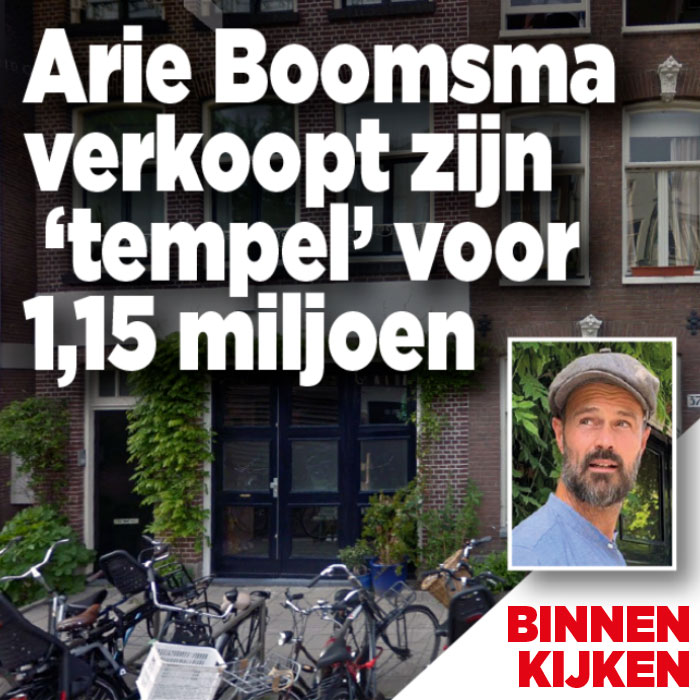 BINNENKIJKEN: Arie Boomsma&#8217;s &#8217;tempel&#8217; te koop voor 1.15 miljoen