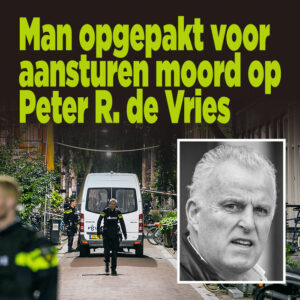 Man opgepakt voor aansturen moord op Peter R. de Vries