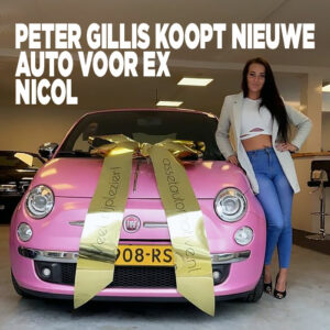 Peter Gillis koopt nieuwe auto voor ex Nicol