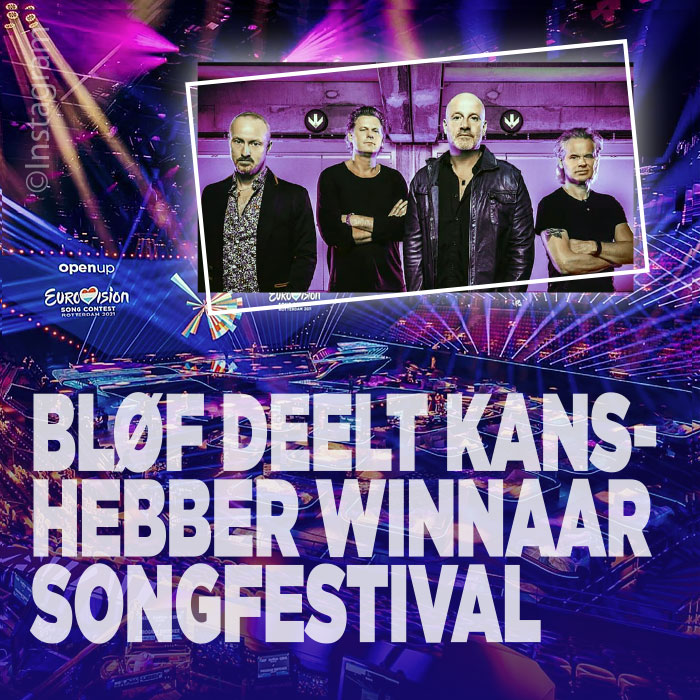 Bløf deelt kanshebber voor Songfestival