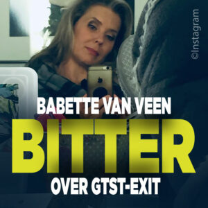 Babette van Veen reageert bitter op GTST-exit