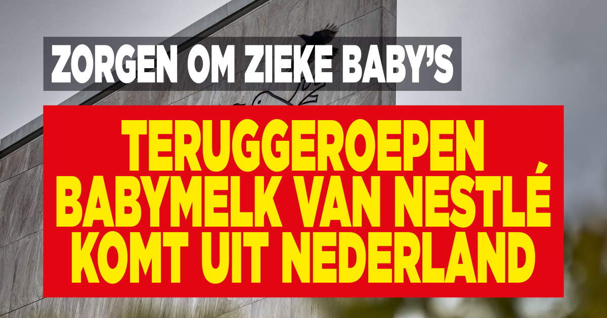 Ziekmakende melk in Nederland gemaakt