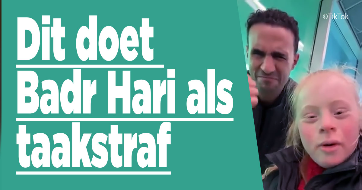 Badr aan het werk als taakstraf