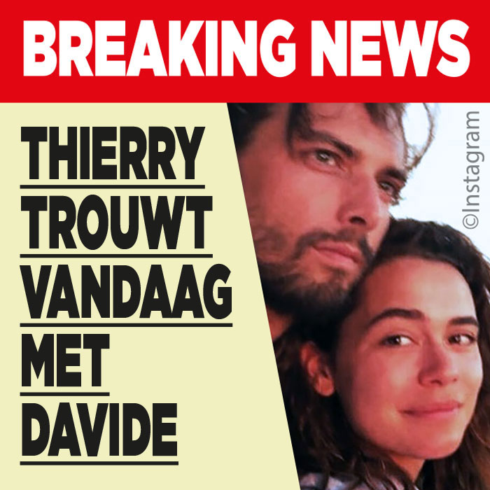 Thierry trredt in het huwelijk met Davide