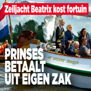 Zeiljacht Beatrix kost fortuin: prinses betaalt uit eigen zak