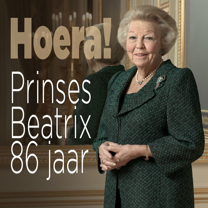 Hoera! Prinses Beatrix 86 jaar