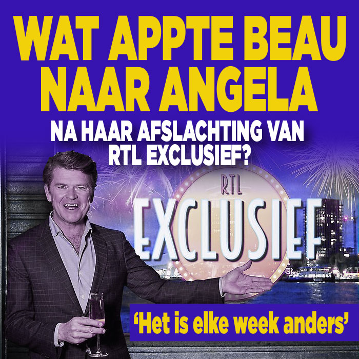 Beau van Erven Dorens appte Angela de Jong na keiharde column