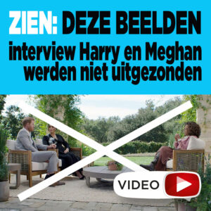 ZIEN: Deze beelden interview Harry en Meghan werden NIET uitgezonden