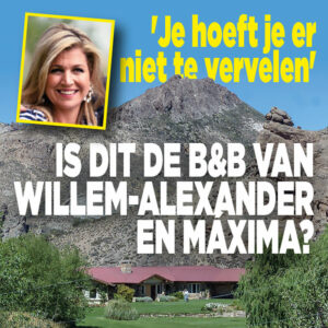 Zijn koning Willem-Alexander en koningin Máxima B&#038;B-eigenaar?