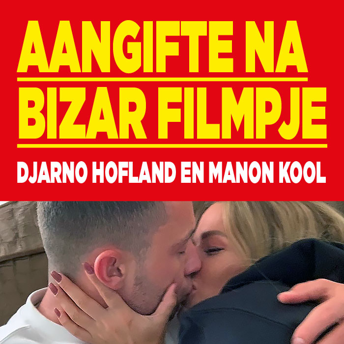 Aangifte tegen Djarno Hofland en Manon Kool na bizar 'seksfilmpje'||