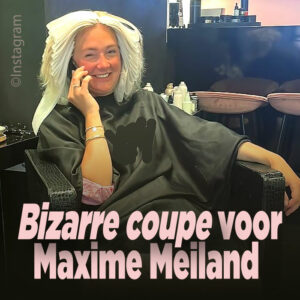 Bizarre coupe voor Maxime Meiland