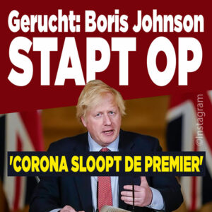 Gerucht: Boris Johnson stopt als premier